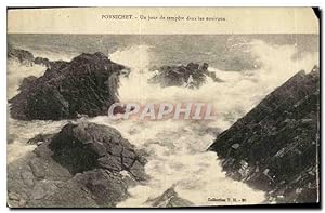 Seller image for Carte Postale Ancienne Pornichet Un jour de tempte dans les environs for sale by CPAPHIL