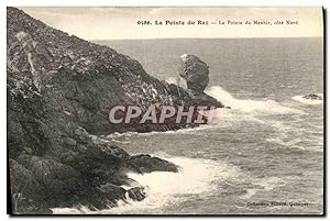 Carte Postale Ancienne La Pointe du Raz La Pointe du menhir cote nord