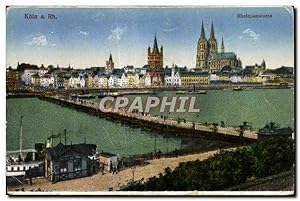 Carte Postale Ancienne Koln