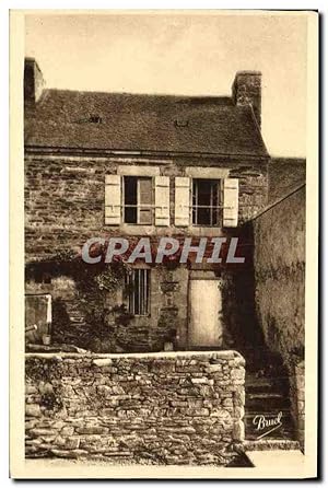 Carte Postale Ancienne Paimpol Pors Even Maison ou habita Pierre Loti quand il ecrivit Pecheur d'...