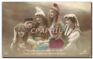 Seller image for Carte Postale Ancienne Militaria L'Allemagne aura Verse Bien des larmes Femmes for sale by CPAPHIL