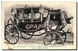 Image du vendeur pour Carte Postale Ancienne Chambord Carrosse de Gala du Comte de Chambord mis en vente par CPAPHIL