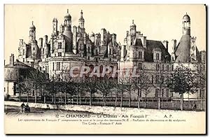 Bild des Verkufers fr Carte Postale Ancienne Chambord Le Chteau Ale Francois ler zum Verkauf von CPAPHIL