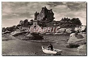 Bild des Verkufers fr Carte Postale Ancienne Ploumanch Chteau de Costaeres ou fut ecrit Quo Vadis zum Verkauf von CPAPHIL