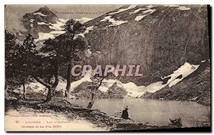 Carte Postale Ancienne Luchon Lac D'Espingo