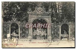 Carte Postale Ancienne Nancy Fontaine de Neptune