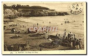 Carte Postale Ancienne Royan La Plage du Chay