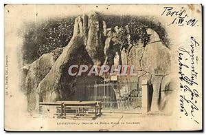 Bild des Verkufers fr Carte Postale Ancienne Longuyon Grotte de Notre Dame de Lourdes zum Verkauf von CPAPHIL