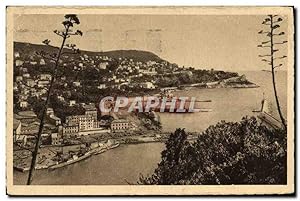 Image du vendeur pour Carte Postale Ancienne Nice Entre Du Port Mont Boron mis en vente par CPAPHIL