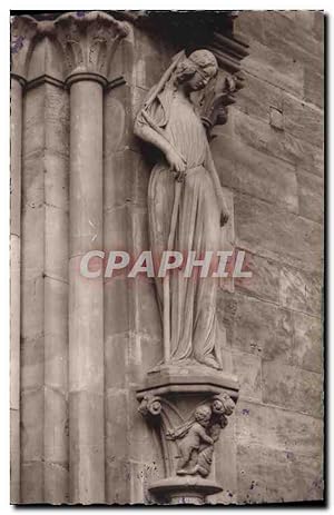 Seller image for Carte Postale Ancienne Strasbourg La Cathdrale La Synagogue for sale by CPAPHIL