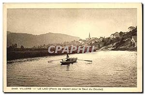 Bild des Verkufers fr Carte Postale Ancienne Villers Le Lac Point de depart pour le Saut du Doubs zum Verkauf von CPAPHIL