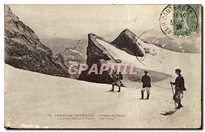 Bild des Verkufers fr Carte Postale Ancienne Ascenslon du Vignemale Sommet du Glacier Les Deux jumeaux zum Verkauf von CPAPHIL