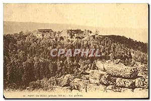 Carte Postale Ancienne Mont Sainte Odîle vue générale