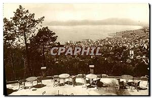 Seller image for Carte Postale Ancienne Cannes Panorama vu de Super Cannes for sale by CPAPHIL