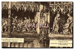 Image du vendeur pour Carte Postale Ancienne Chartres Cathdrale L'agonie de Jesus mis en vente par CPAPHIL