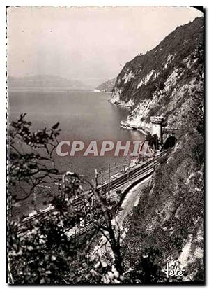 Seller image for Carte Postale Moderne Lac du Bourget Route de la Corniche Les Tunnels for sale by CPAPHIL