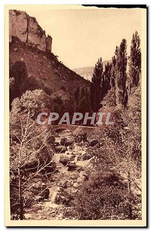 Immagine del venditore per Carte Postale Ancienne Gorges Du Tarn La Canon de la Jonte Fort Saint Michel bastion du Causse noir venduto da CPAPHIL