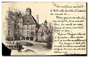 Bild des Verkufers fr Carte Postale Ancienne Gueret Chteau des Comtes de la Marche zum Verkauf von CPAPHIL