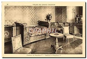 Bild des Verkufers fr Carte Postale Ancienne Palais du Grand Trianon Chambre de Napoleon ler Versailles zum Verkauf von CPAPHIL