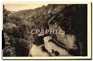 Carte Postale Ancienne Gorges du Tarn Entrée des Detroits