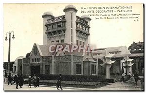 Carte Postale Ancienne Exposition Internationale des Arts Decoratifs Paris 1925 Pavillon Societe ...