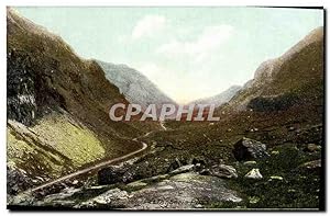 Carte Postale Ancienne Llanberis pass