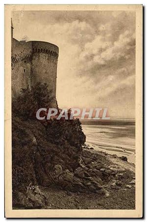 Bild des Verkufers fr Carte Postale Ancienne Mont Saint Michel La Tour de Nord zum Verkauf von CPAPHIL