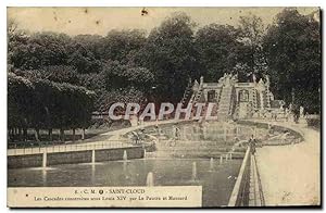 Bild des Verkufers fr Carte Postale Ancienne Saint Cloud Les Cascades zum Verkauf von CPAPHIL