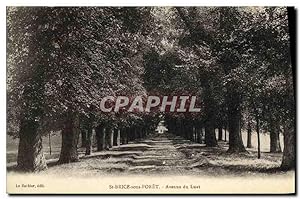 Carte Postale Ancienne Saint Brice Sous forêt Avenue du Luat