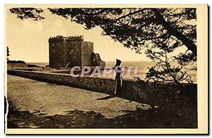 Image du vendeur pour Carte Postale Ancienne le Saint Honorat Monastere Fortfie En Face de l'immensite mis en vente par CPAPHIL