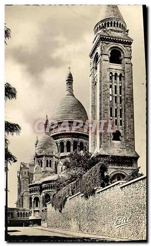 Imagen del vendedor de Carte Postale Moderne Paris Basilique et Campanle du Sacre Coeur Montmartre a la venta por CPAPHIL