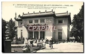 Image du vendeur pour Carte Postale Ancienne Exposition Internationale des Arts Decoratifs Paris 1925 Pavillon de l'Asie franaise Indo Chine mis en vente par CPAPHIL