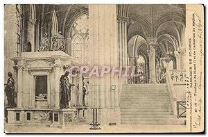 Bild des Verkufers fr Carte Postale Ancienne Basilique de Saint Denis Tombeau de Henri II et de Catherine de Medicis zum Verkauf von CPAPHIL