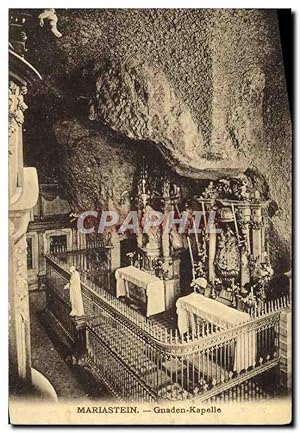 Bild des Verkufers fr Carte Postale Ancienne Mariastein Gnaden Kapelle zum Verkauf von CPAPHIL