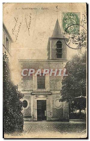 Immagine del venditore per Carte Postale Ancienne Saint Maurice Eglise venduto da CPAPHIL