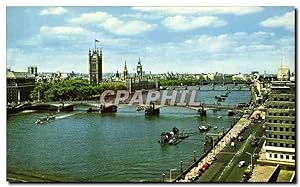 Seller image for Carte Postale Moderne Houses of Parliment Westminster London for sale by CPAPHIL