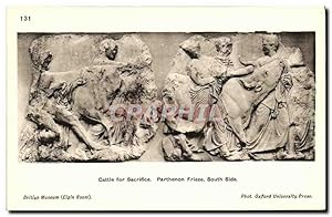 Immagine del venditore per Carte Postale Ancienne Cattle for Sacrifice Parthenon Frieze South Side British Museum venduto da CPAPHIL