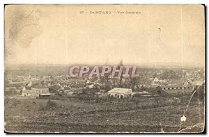 Carte Postale Ancienne Saint Leu vue générale