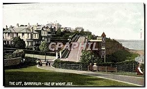 Carte Postale Ancienne The lift Shanklin Isle of Wight