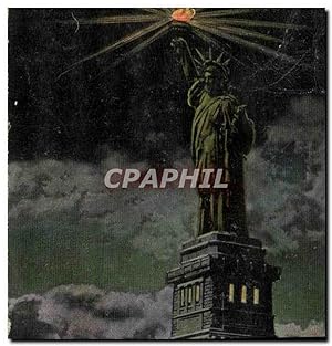 Carte Postale Ancienne New York Statue of Liberty