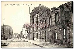 Carte Postale Ancienne Saint Ouen Rue Arago