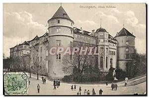Bild des Verkufers fr Carte Postale Ancienne Stuttgart Altes Schloss zum Verkauf von CPAPHIL