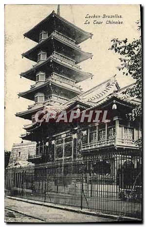 Bild des Verkufers fr Carte Postale Ancienne Bruxelles La Tour Chinoise Chine China zum Verkauf von CPAPHIL
