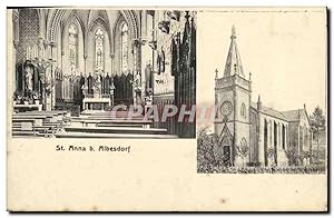 Carte Postale Ancienne St Anna b Albersdorf