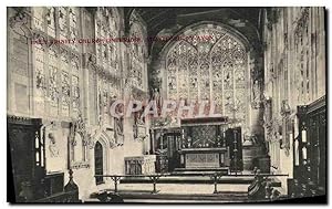 Carte Postale Ancienne Holy Trinity Chruch Intérieur Stratford on Avon