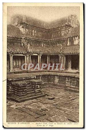 Seller image for Carte Postale Ancienne Ruines d'Angkor for sale by CPAPHIL