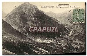 Bild des Verkufers fr Carte Postale Ancienne Cauterets Le Peguere vu de la Reine Hortense zum Verkauf von CPAPHIL