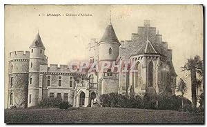 Carte Postale Ancienne Hendaye Château d'Abbadia