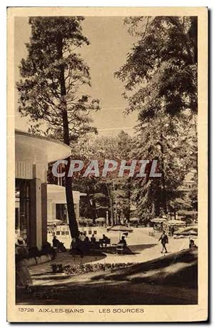 Seller image for Carte Postale Ancienne Aix Les Bains Les Sources for sale by CPAPHIL