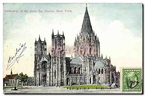 Carte Postale Ancienne Cathedral of St John the Divine New York
